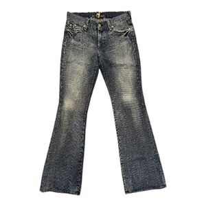 7 For All Mankind Women's Blue Jeans